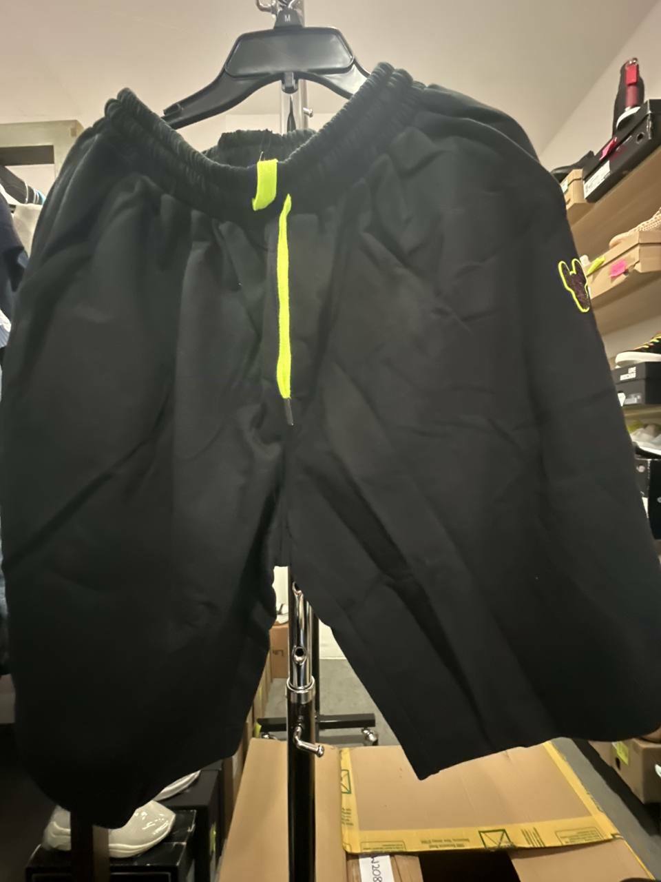 [S] LIFEWORK NEON STRING SHORTS,BLACK, LW232KS426-1-40 [FINAL SALE] (SLW340)
