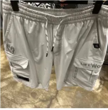 [S] LIFEWORK VENTURI COMFORT SHORTS,LIGHT GREY, LW232KS495-1-32 (SLW344)