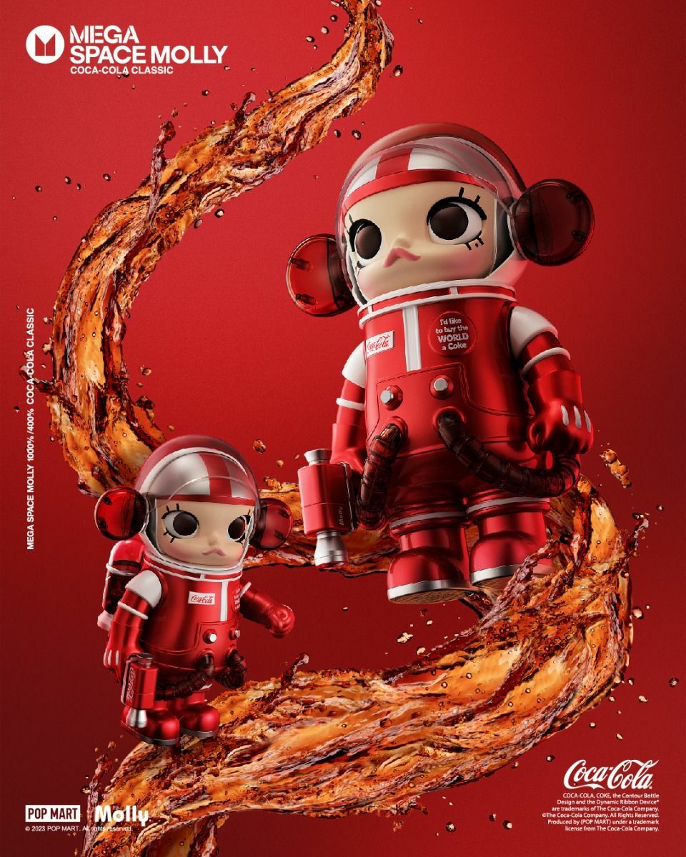 MEGA COLLECTION 400% SPACE MOLLY COCA-COLA ClASSIC