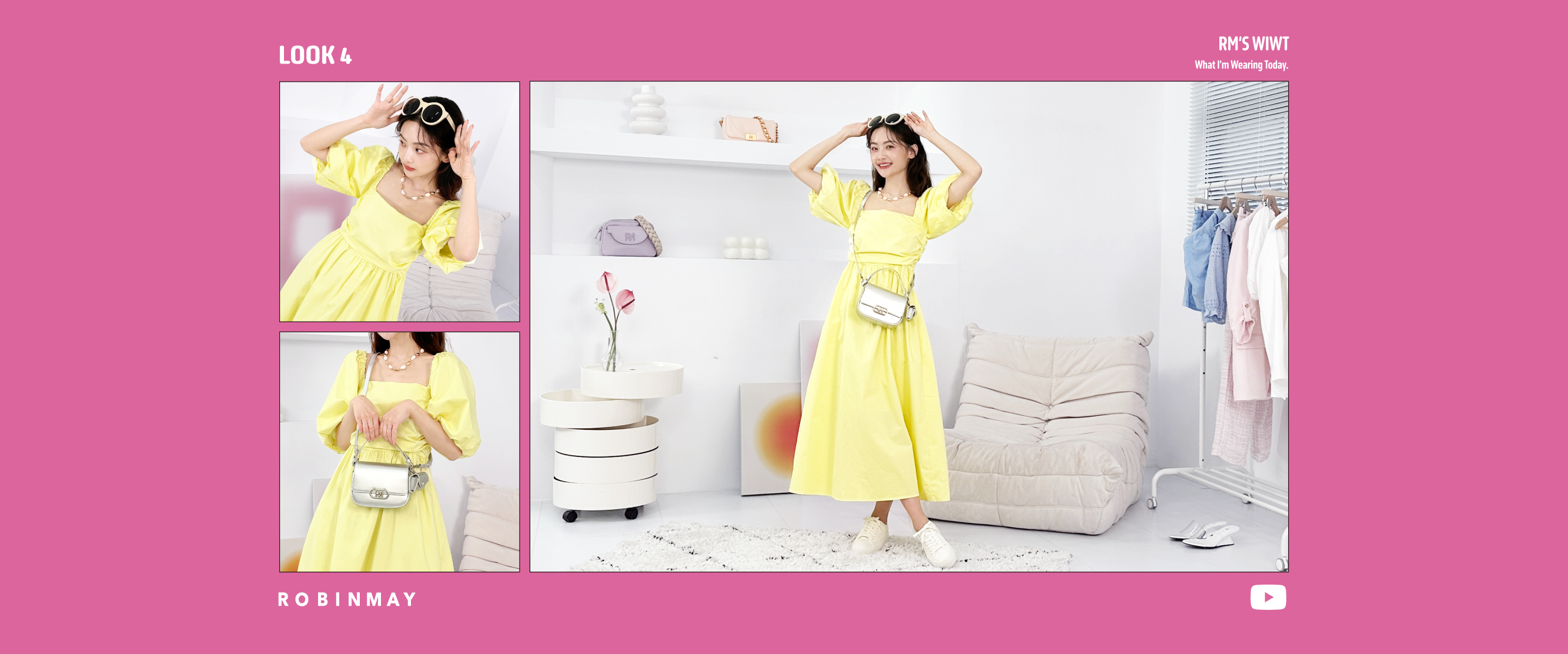 海邊約會穿亮黃色的澎澎裙，猶如海邊盛開的黃色小雛菊，活潑又有朝氣，拍照也特別上鏡！