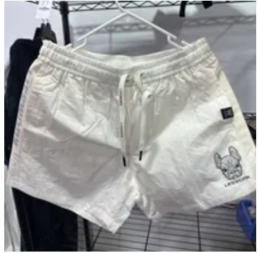 [S] LIFEWORK MESH POCKET WASH SHORT PANTS,OFF WHITE, LW232WS170-1-01 (SLW348)