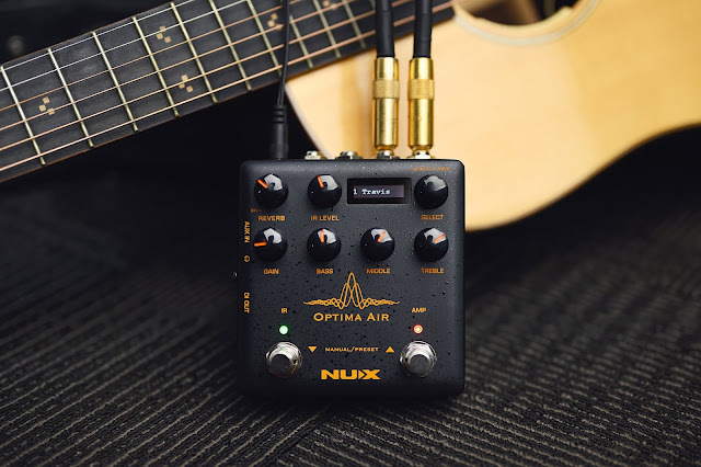 NUX Optima Air 民謠吉他 前級 IR 效果器 公司貨【宛伶樂器】