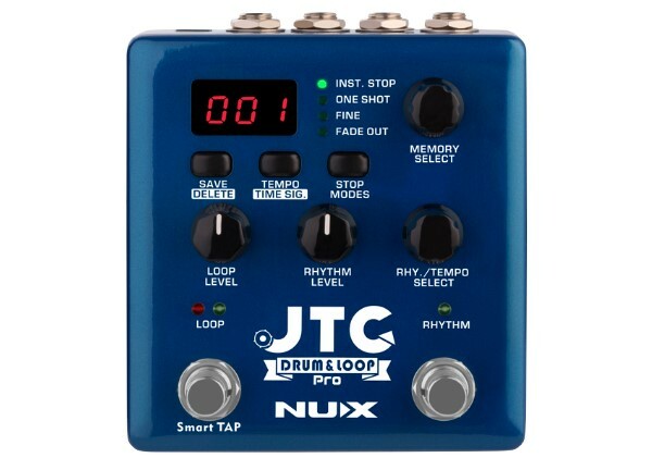 NUX JTC Drum & Loop Pro 鼓機錄音循環效果器 公司貨【宛伶樂器】