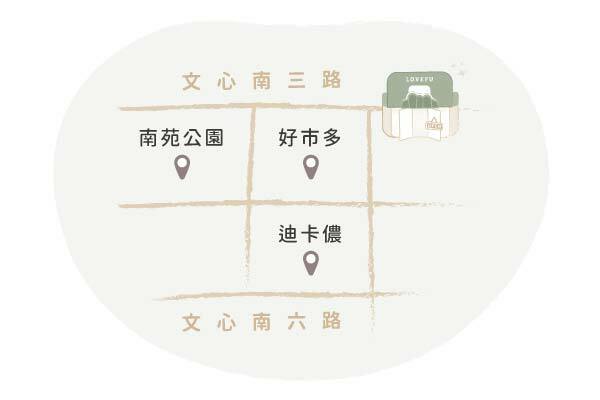 台中體驗店google map
