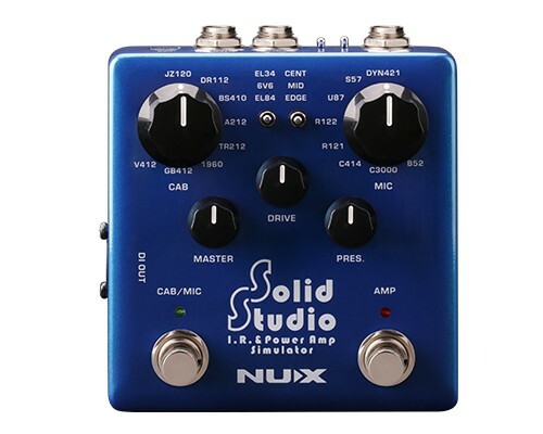 NUX 箱體 後級 模擬 效果器 IR檔 Solid Studio I.R.公司貨【宛伶樂器】