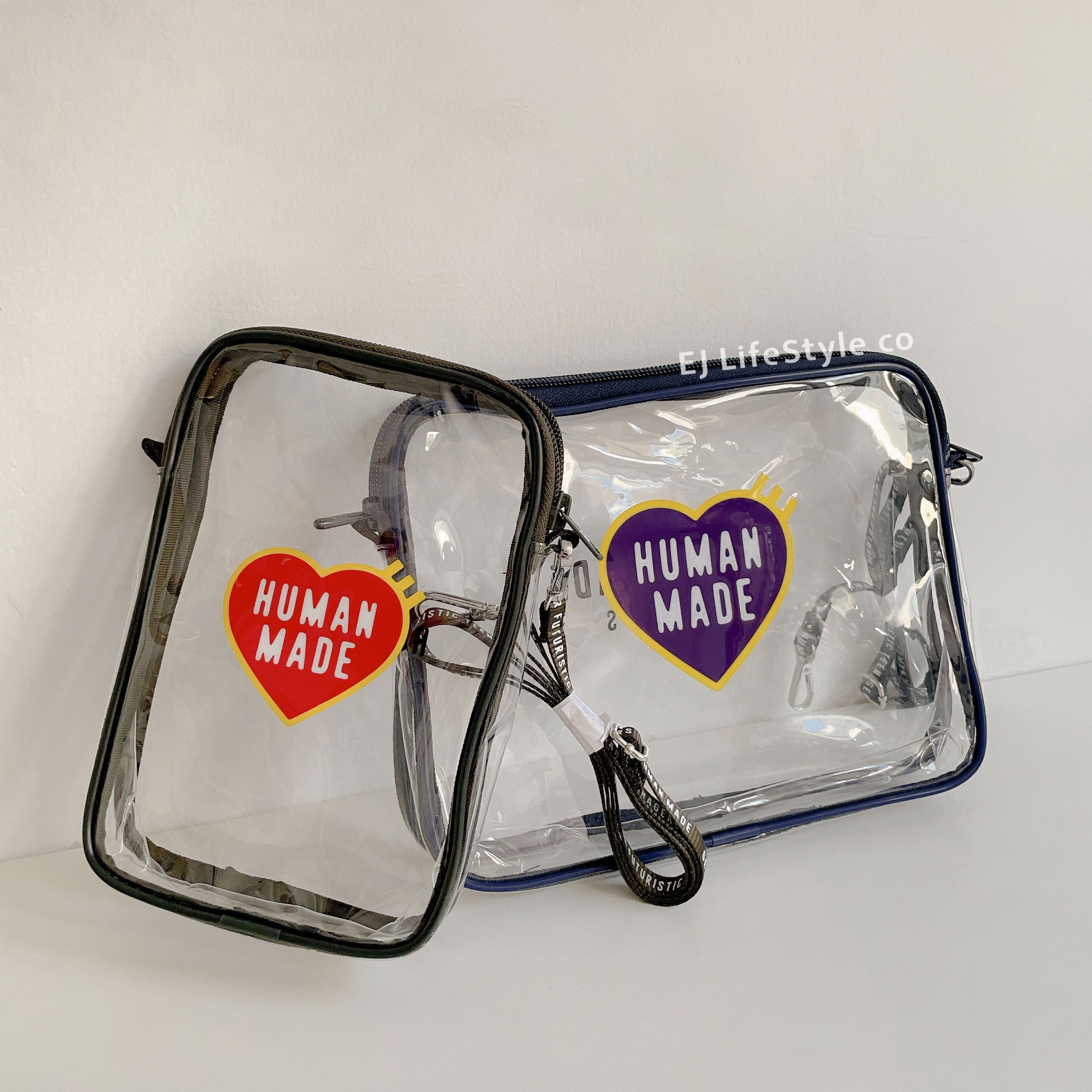 日本限定🇯🇵 HUMAN MADE 透明包 手環 胸針 / 現貨