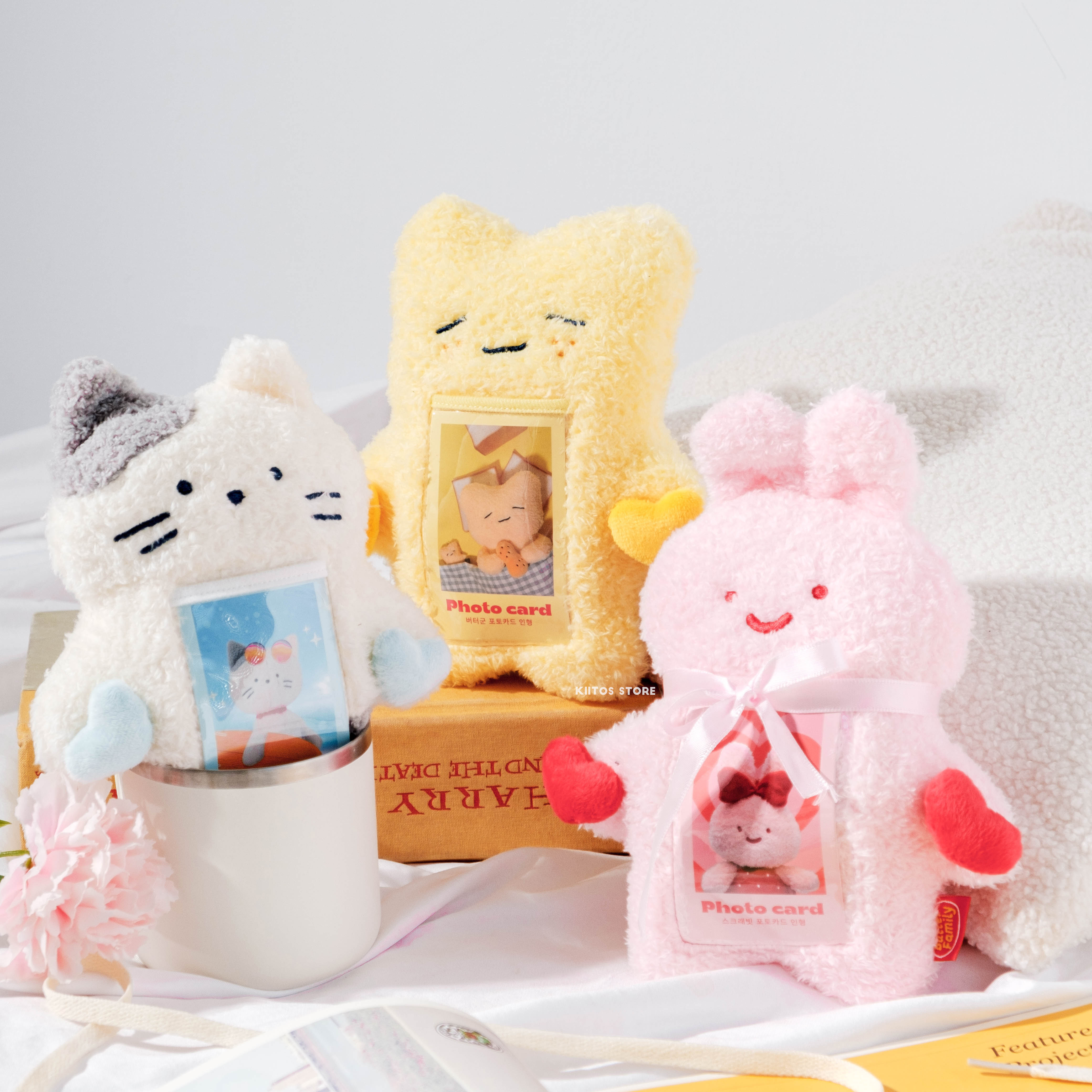 現貨 韓國代購 Butter Family 系列 蓬鬆娃娃卡套