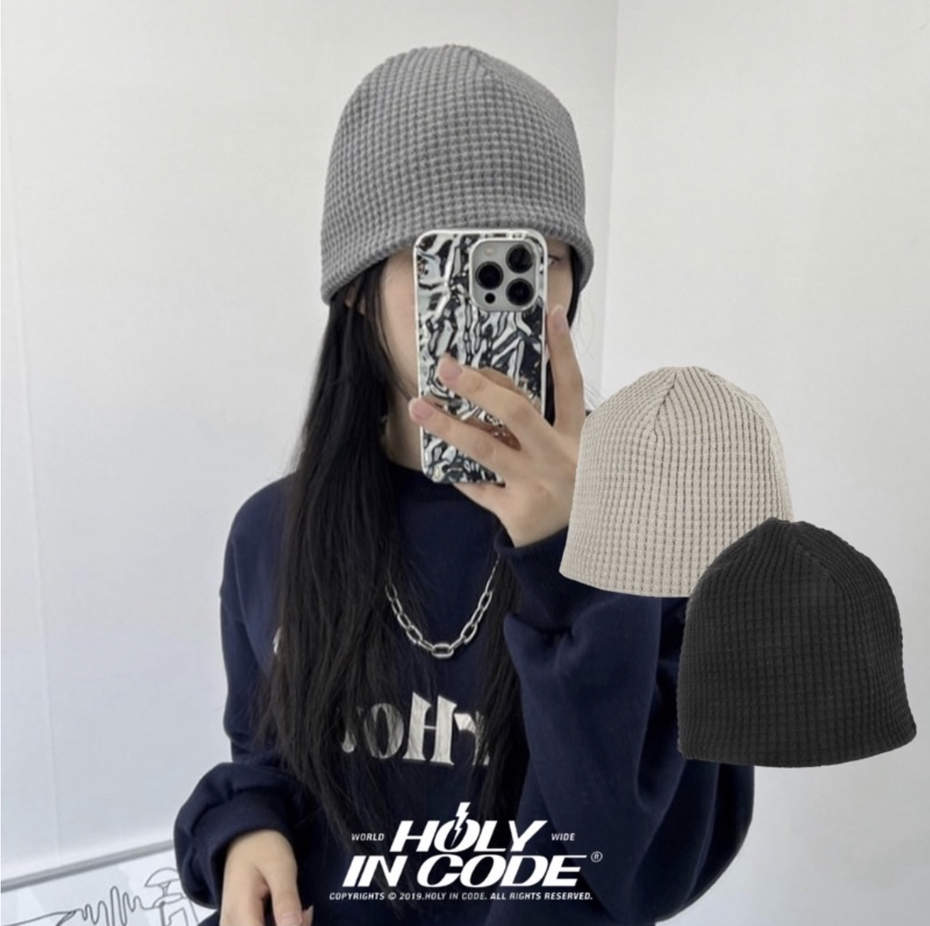 🇰🇷韓國 HOLYINCODE 華夫格冷帽