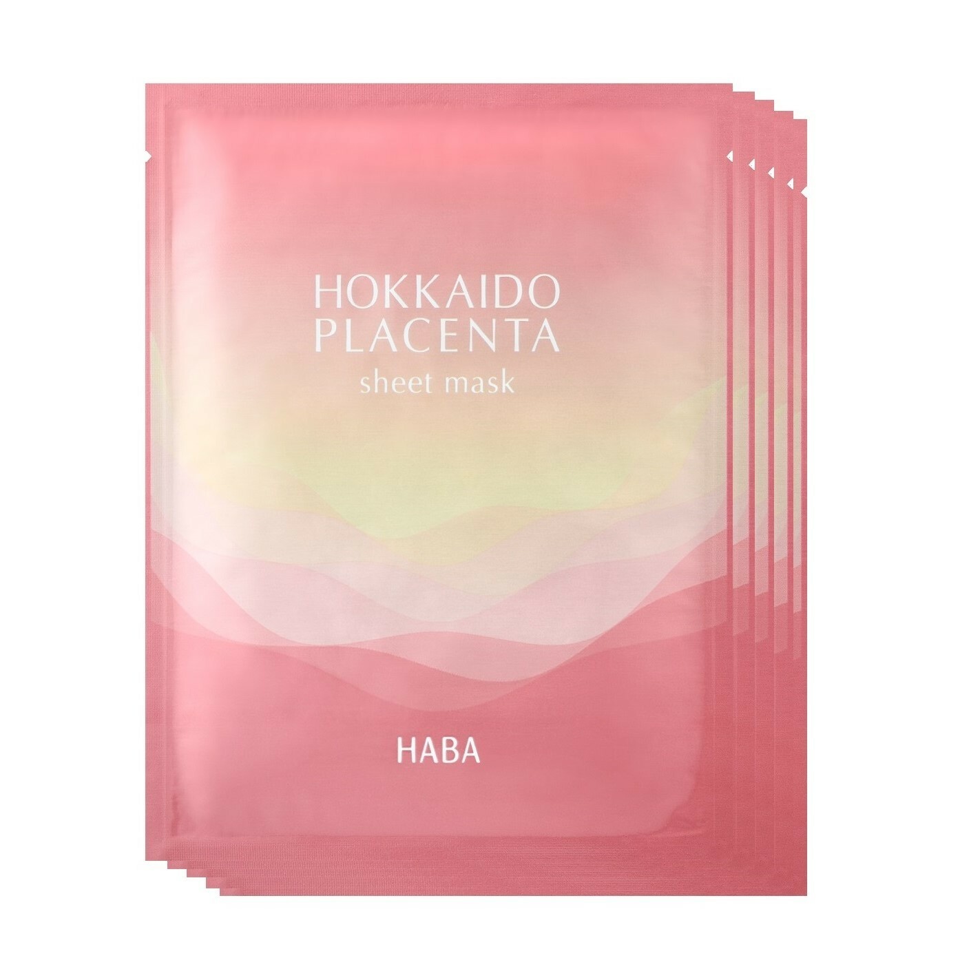 [限定] HABA Hokkaido Placenta Sheet Mask 北海道海洋胎盤精華面膜 23ml x 5片