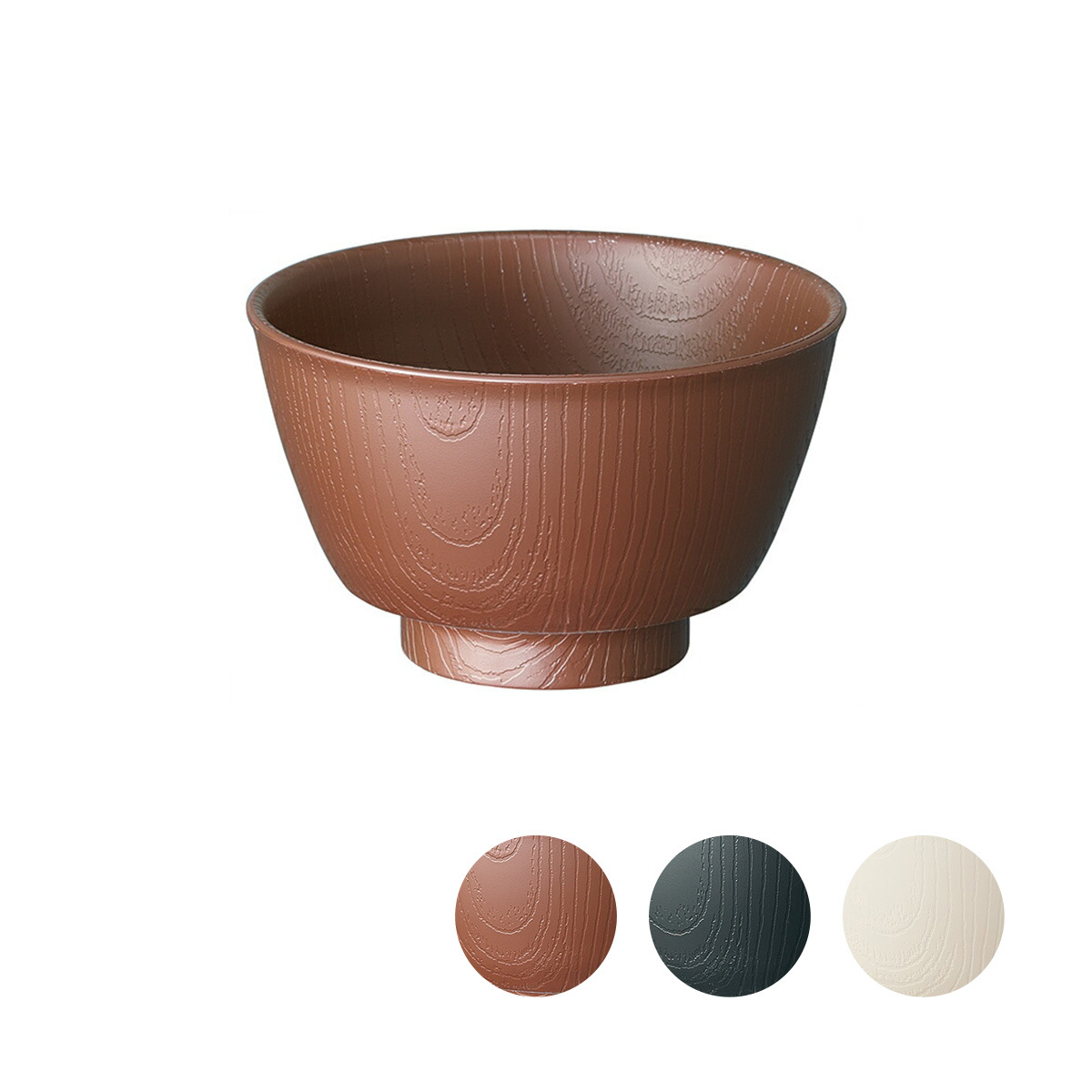 樹脂仿木紋飯碗