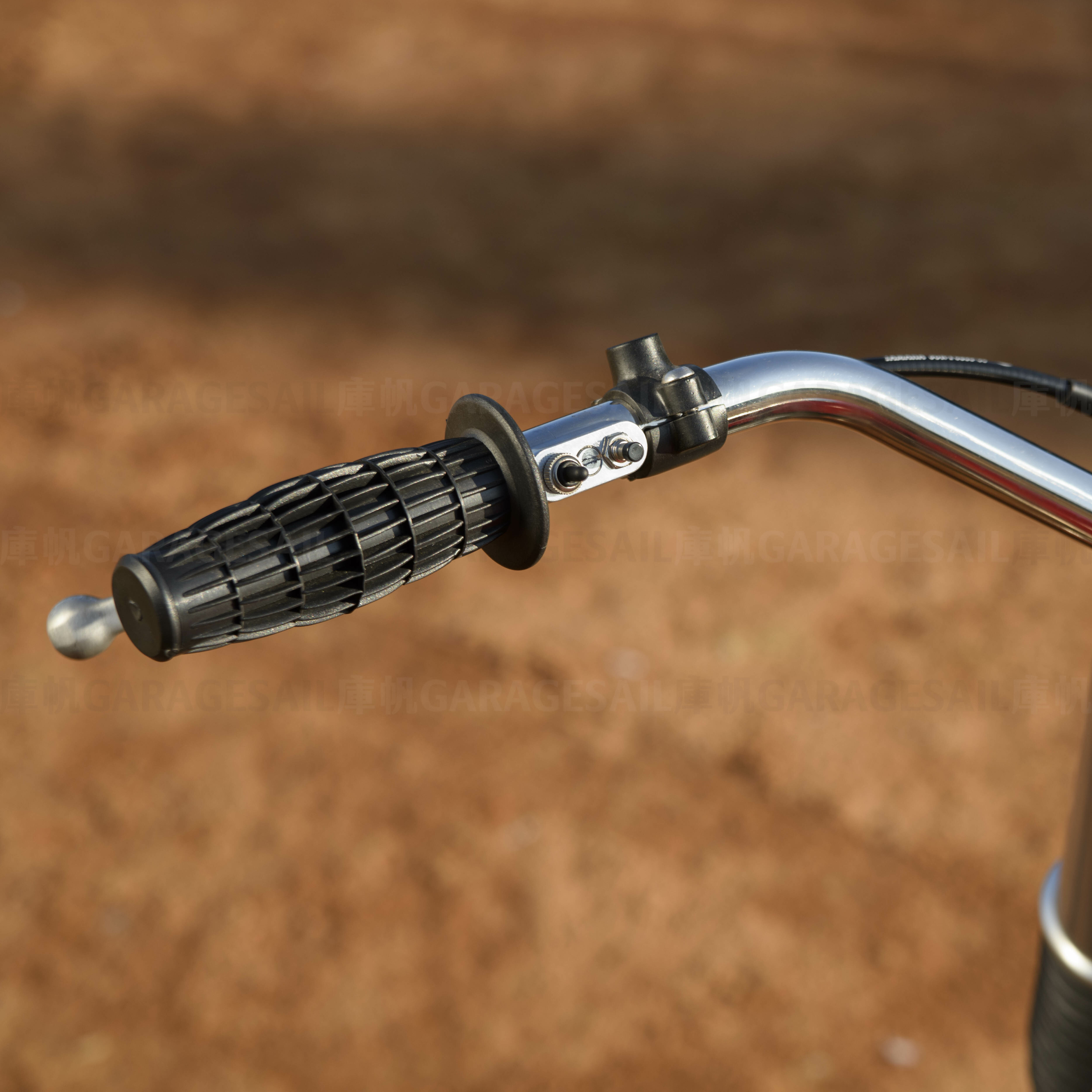 橡膠 握把套 復刻 老山車 - 黑