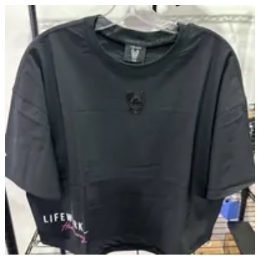 [S] LIFEWORK VENTURI LADOK COMFORT SHORT SLEEVE T-SHIRT,BLACK, LW232TS883-1-40 (SLW371)