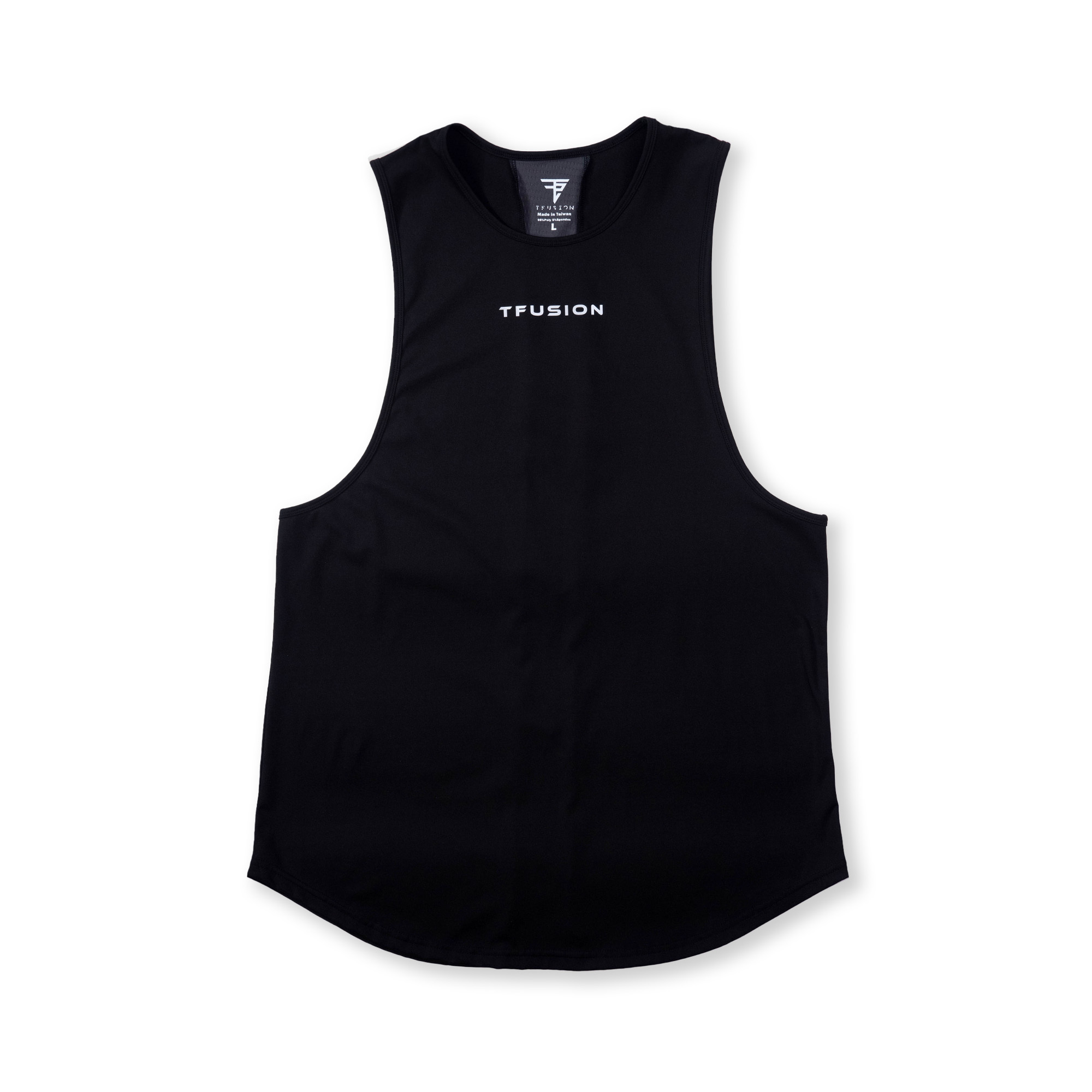 SkinStretch™ Drop Arm Tank Top “Black”