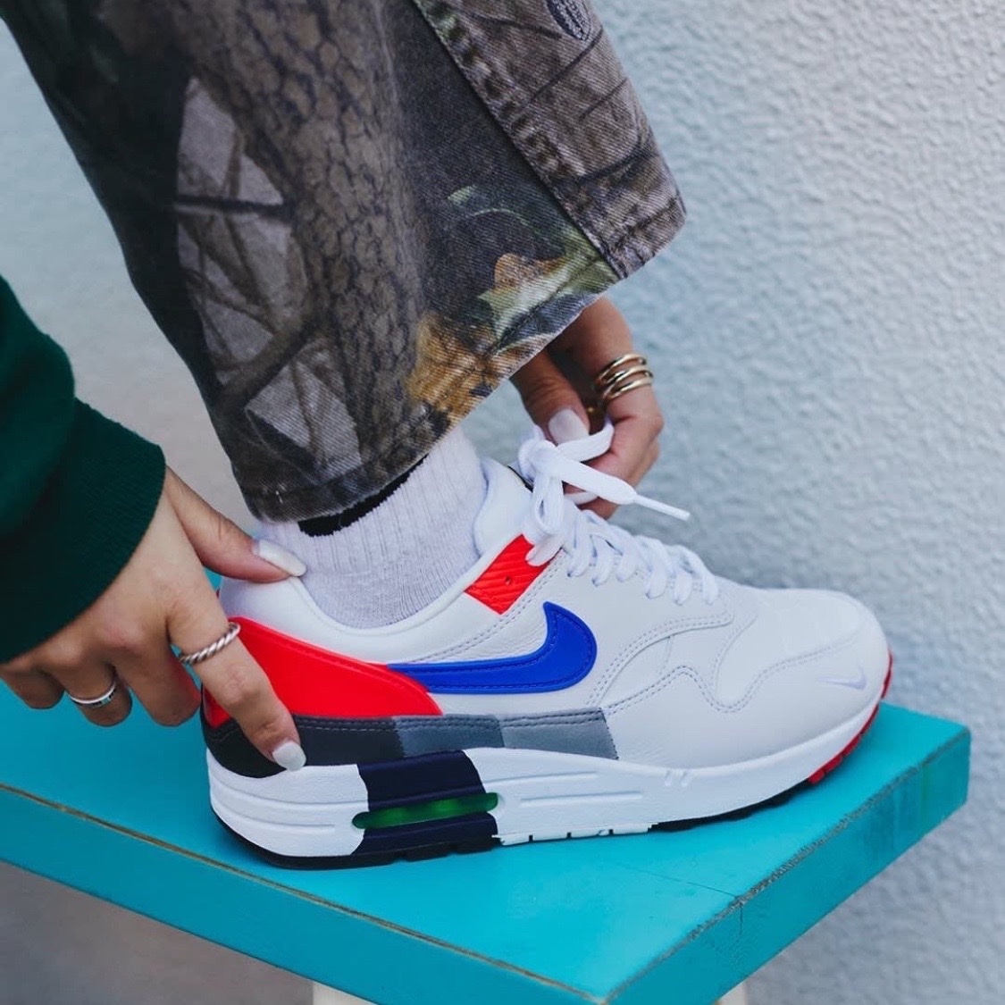 Nike Air Max 1 Evoltion Of lcons 白彩 鴛鴦 復古 CW6541-100