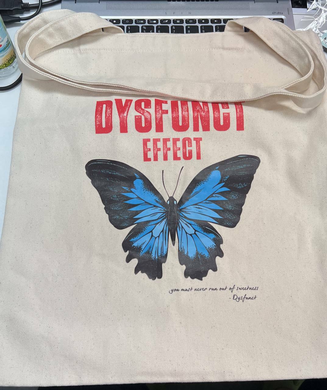 [S] DYSFUNCT TOTE BAG, SDY65 (SDY65)