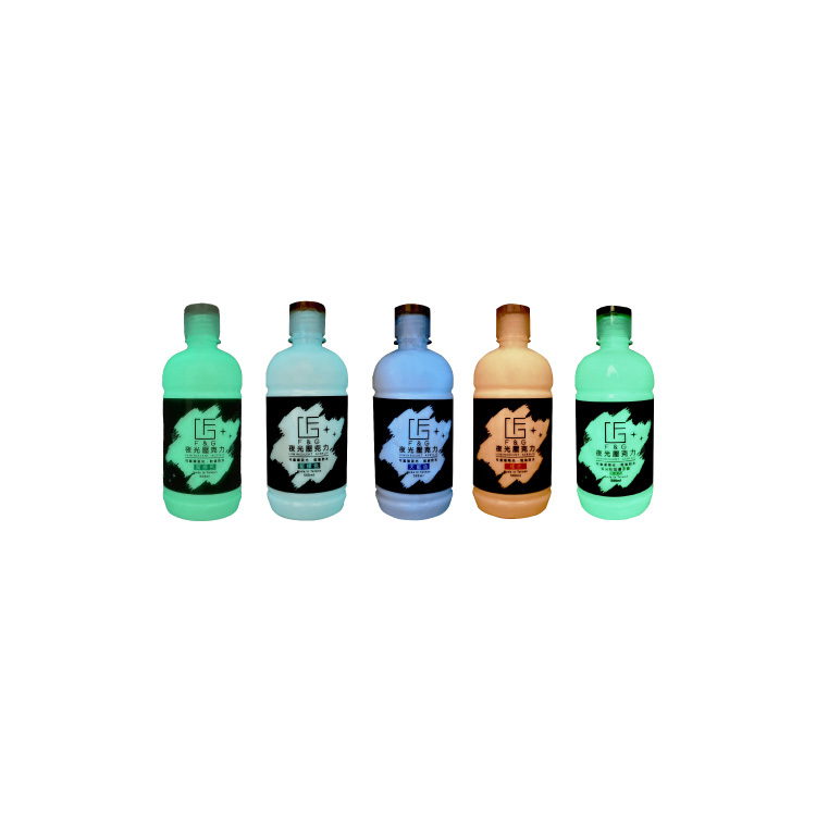 台灣 F&G 夜光壓克力顏料 500ml