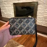 [S] MARC JACOBS S115M06RE22-002 MINI ZIP WALLET,BLACK MULTI, 196611019453 (SMJ159)