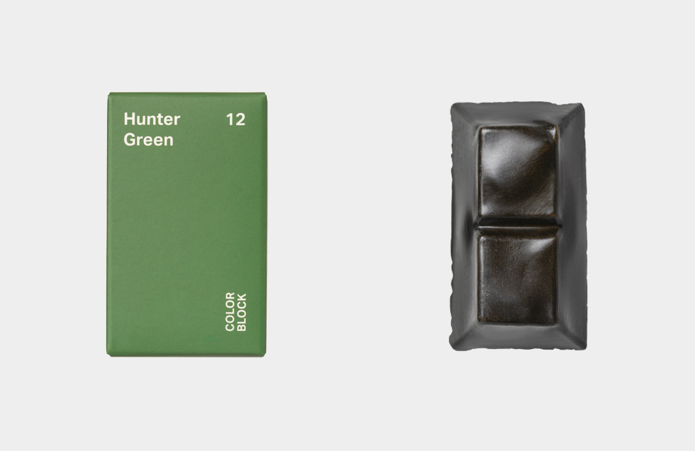 #12 Hunter Green Color Block (CW)