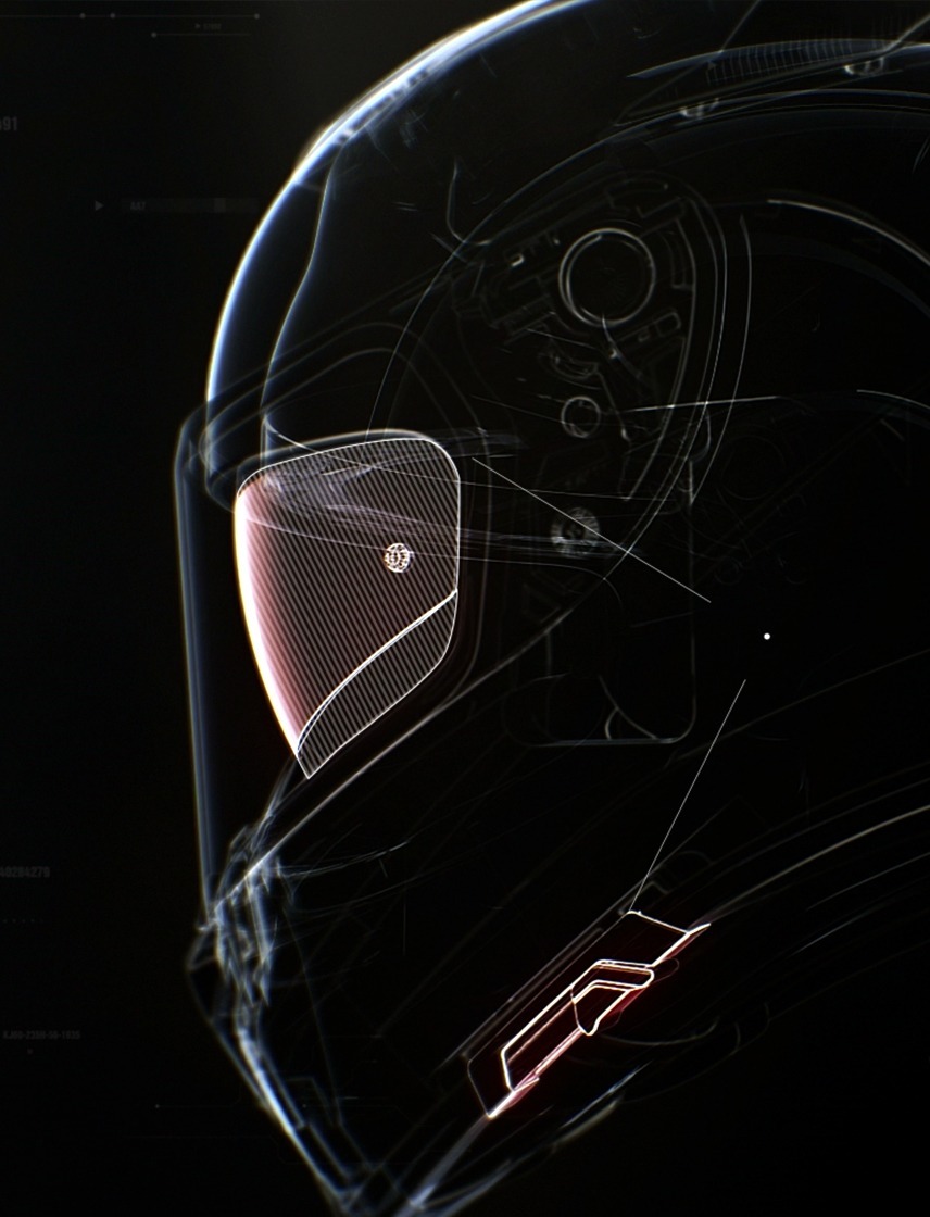 HJC RPHA 70 WOLVERINE X-MEN / MC3H