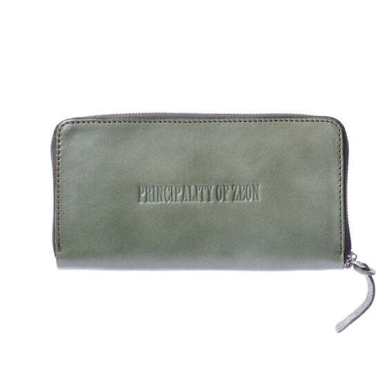 214237 Pbandai 預訂2024/8月 機動戦士ガンダム レリーフ 本革長財布 ジオン公国軍モデル