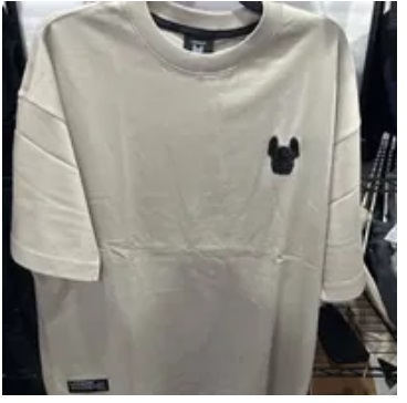 [S] LIFEWORK LADOK SUPIMA SHORT SLEEVE T-SHIRT,LIGHT GREY, LW235TS910-2-32 (SLW380)