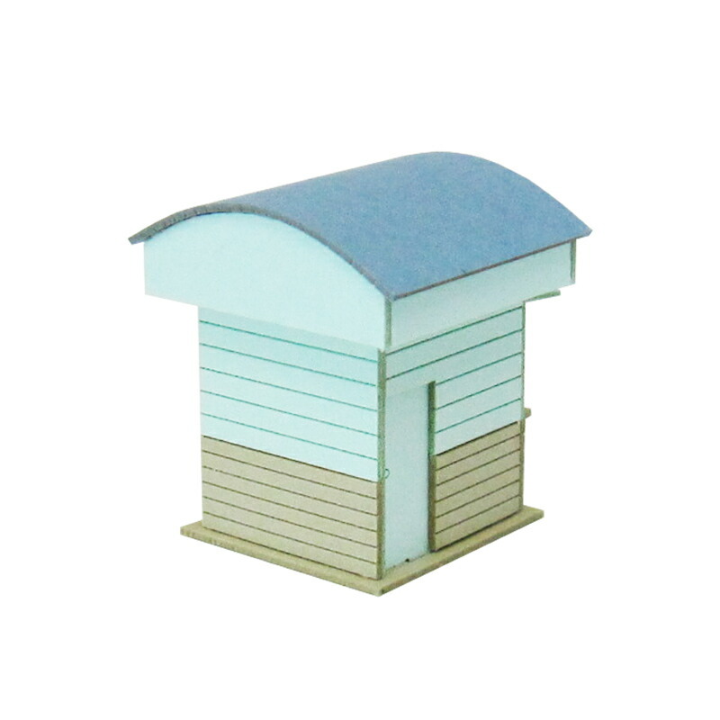 日本sankei 微縮藝術精品_【MP04-59】くじ売場