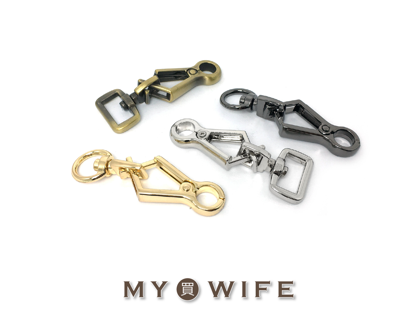 特殊合金勾_合金勾/勾扣/龍蝦勾_4色2規格【YR-18013/YR-18008】