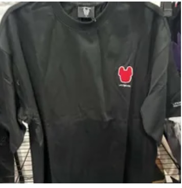 [S] LIFEWORK LOGO ACCENT HALF SLEEVE T-SHIRT,BLACK, LW232TS120-2-40 (SLW386)