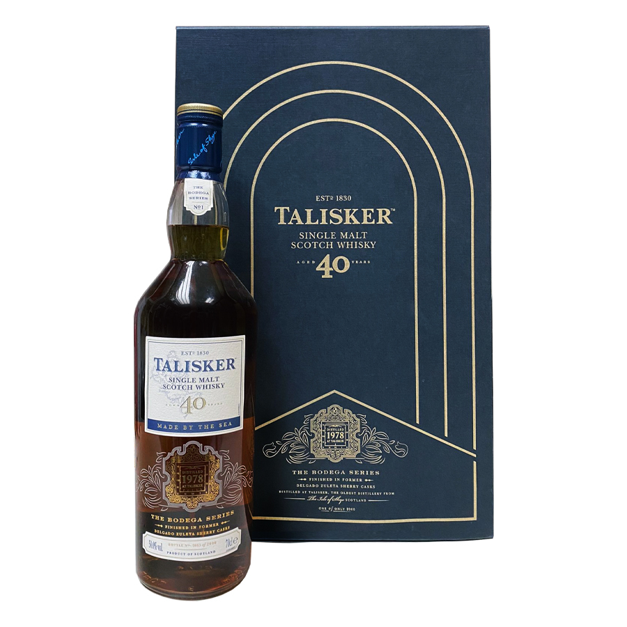 Talisker 1978-2018 40 Years The Bodega Series Delgado Zuleta Sherry Casks 50%