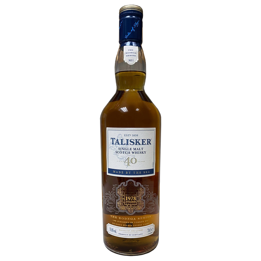 Talisker 1978-2018 40 Years The Bodega Series Delgado Zuleta Sherry Casks 50%