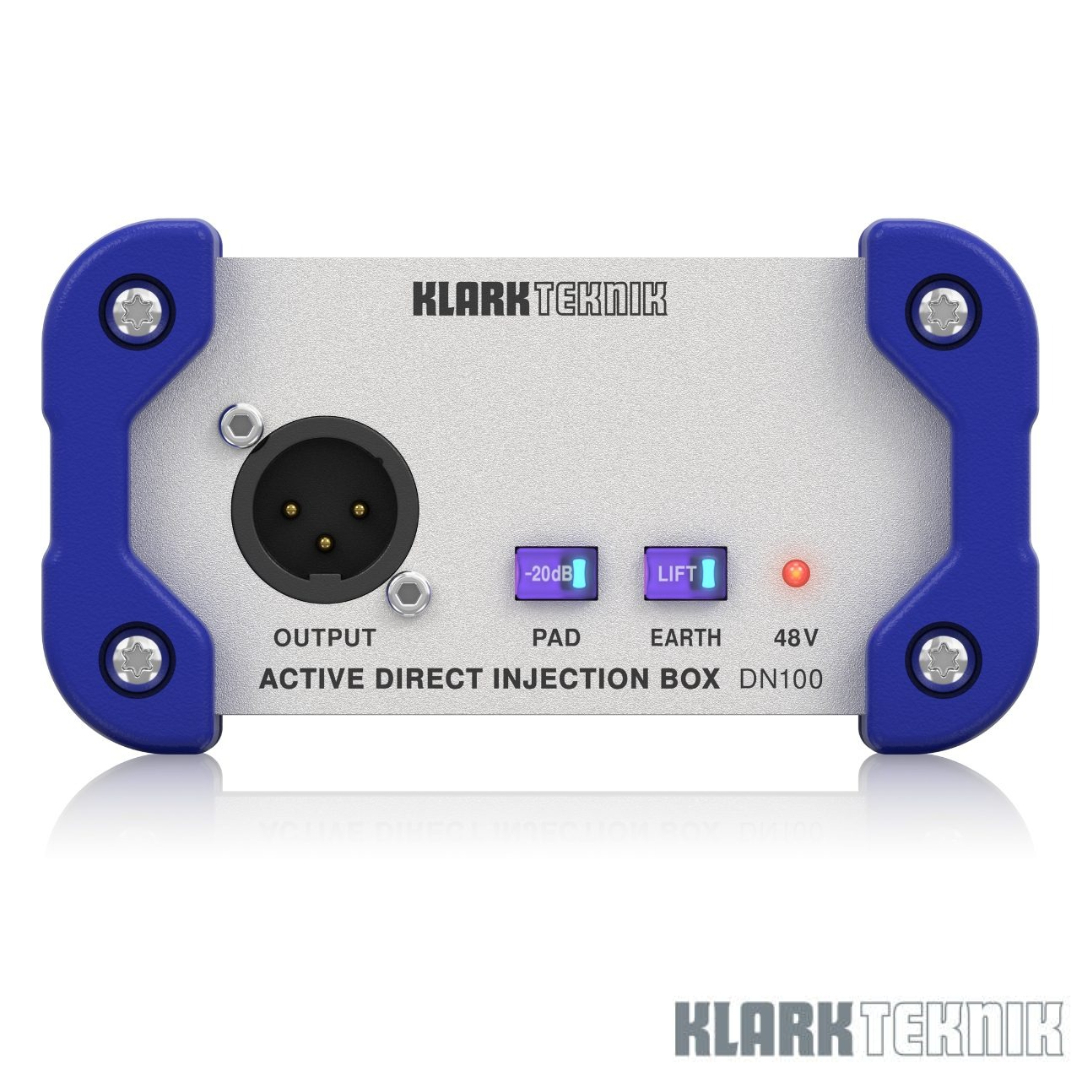 Klark Teknik DN100 V2 DI BOX 主動式 DI 前級 DI盒