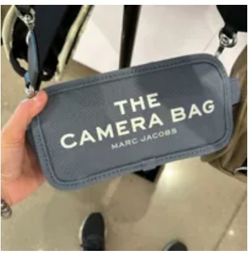 [S] MARC JACOBS M0017040 THE CAMERA BAG,BLUE SHADOW, 191267896755 (SMJ154)