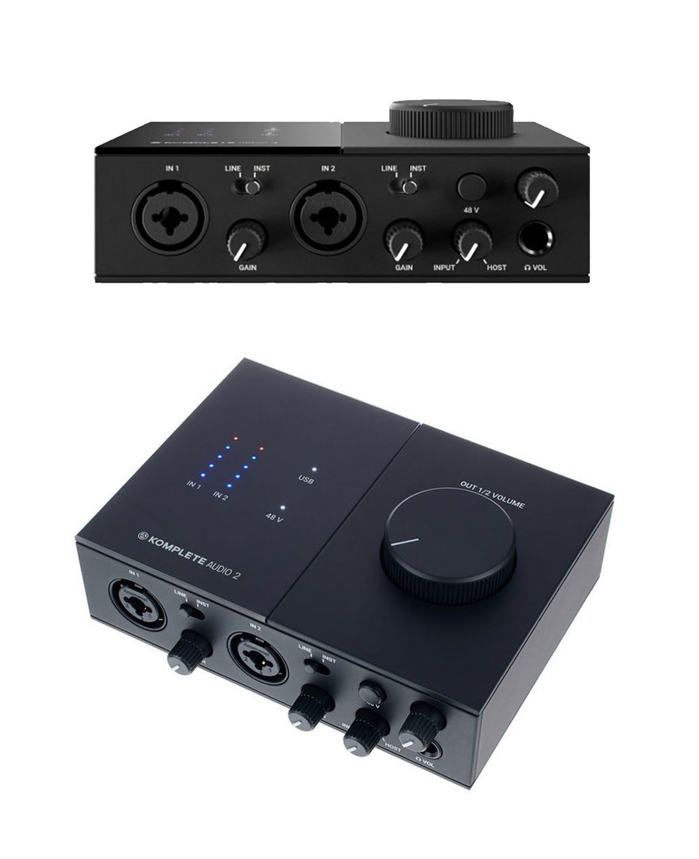 Native Instruments Komplete Audio 2 錄音介面｜THINK2台灣線上