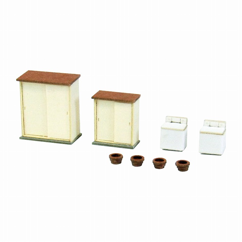 日本sankei 微縮藝術精品_【MP04-81】民家小物B