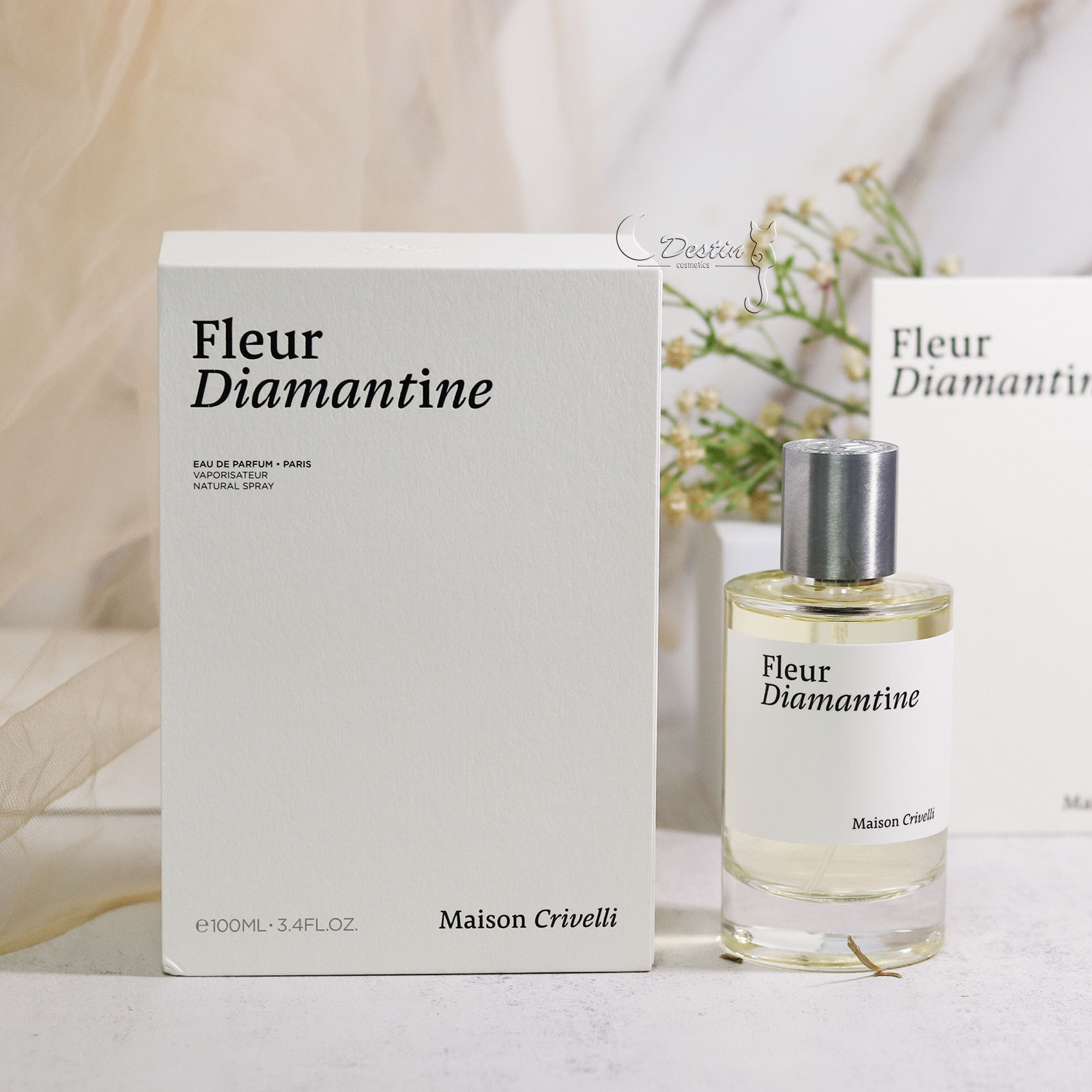 Maison Crivelli 白澤絨花Fleur Diamantine 淡香精1.5ml 體驗試管可噴