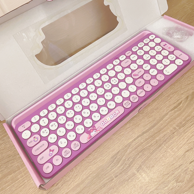 23071-KU Sanrio x 韓國 Royche 無線鍵盤 #IS23 Kuromi