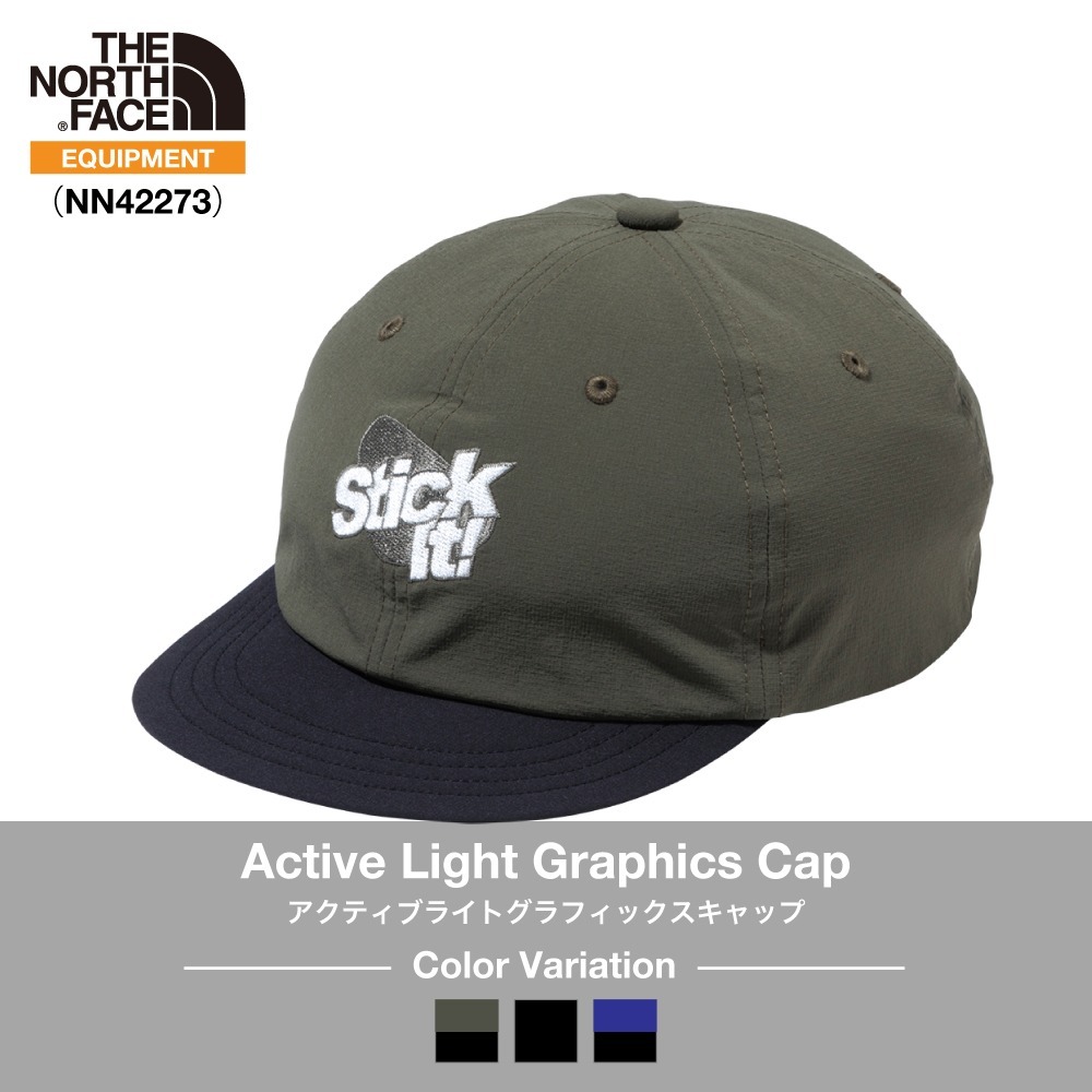 NN42272 日本THE NORTH FACE ACTIVE LIGHR GRAPHICS CAP 防潑水