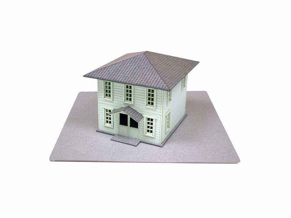 日本sankei 微縮藝術精品_【MP01-31】洋風建物-2