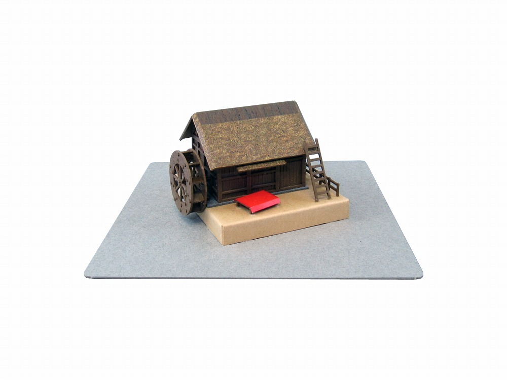 日本sankei 微縮藝術精品_【MP01-39】水車