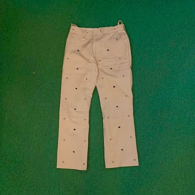 VISVIM x SOPHNET BEIGE CHINO PANTS (( USED A )) 中古美品 - SIZE S IN STOCK NOW (現貨發售中)