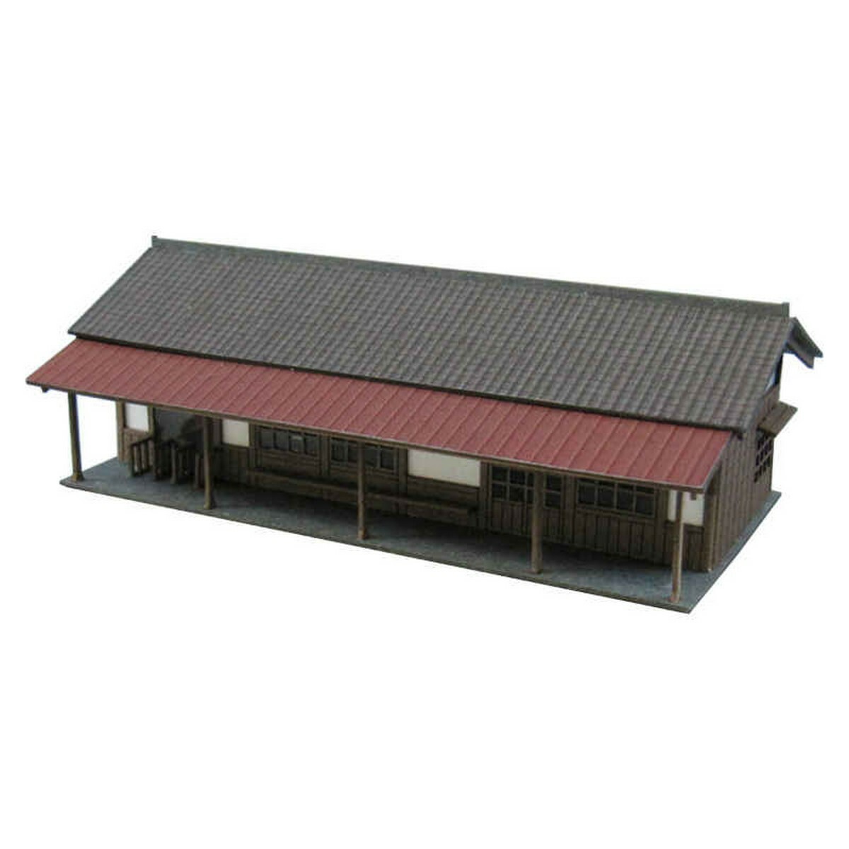 日本sankei 微縮藝術精品_【MP01-44】駅舎-2