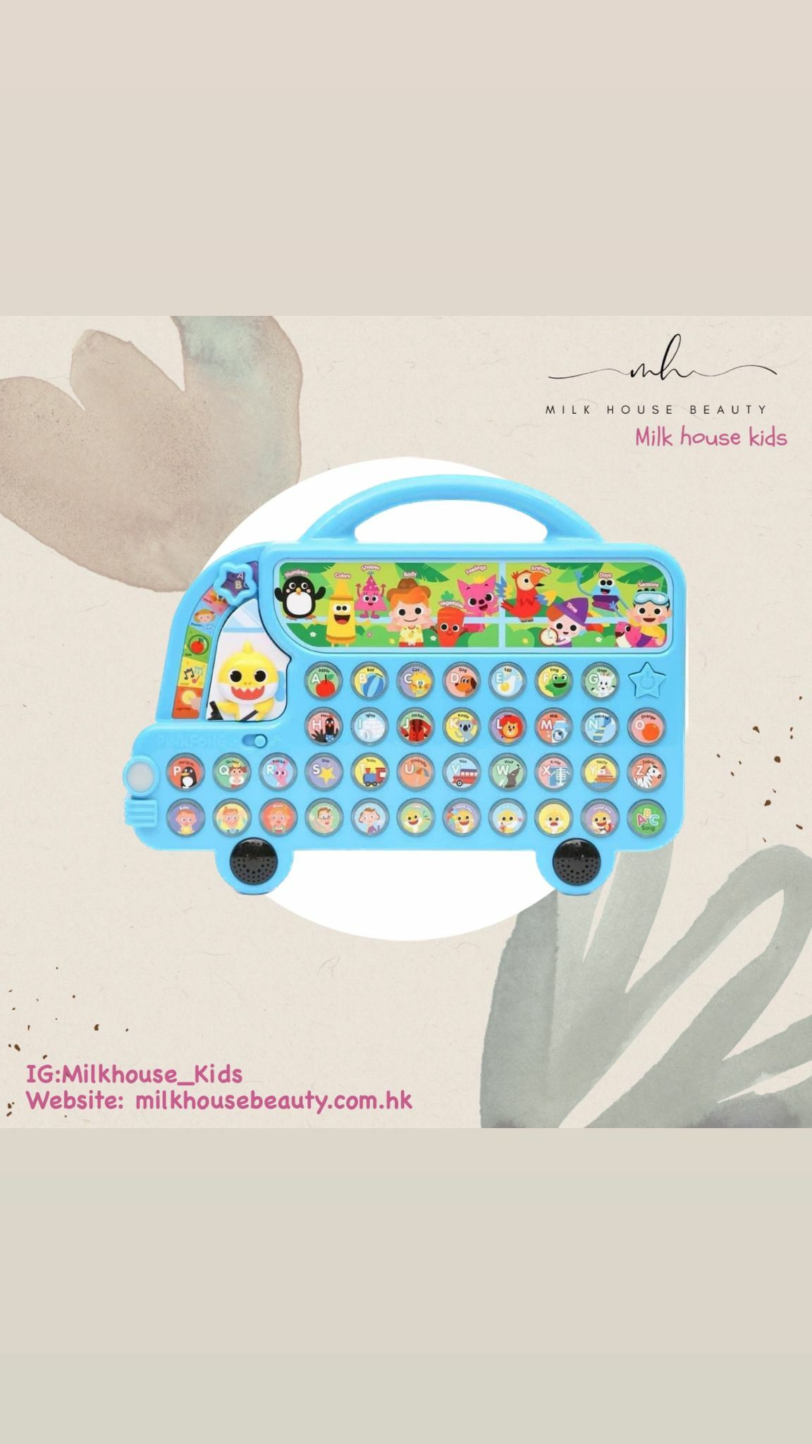 🇰🇷韓國直送🇰🇷Baby shark 音樂學習巴士 ( 英文版 )