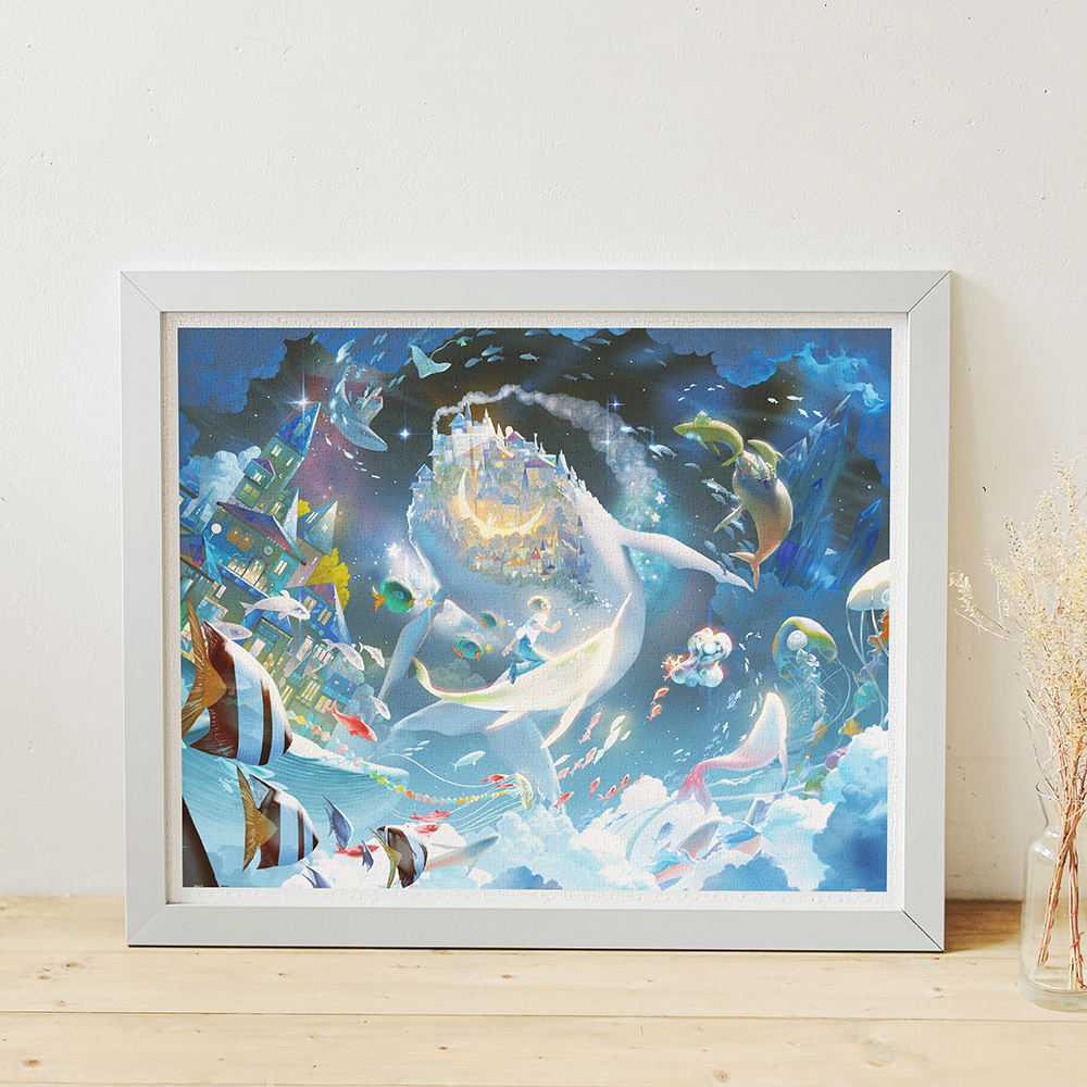 H3043 - 平面2000片- 布克舒先生- 鯨潛入銀河