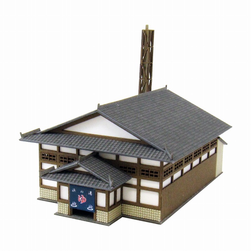 日本sankei 微縮藝術精品_【MP01-92】銭湯