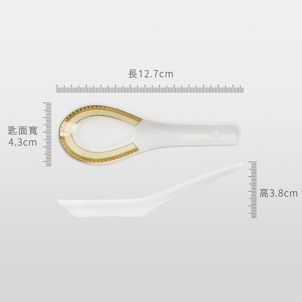 金百合 二針湯匙 AS03-13-31【陶杯杯瓷器】