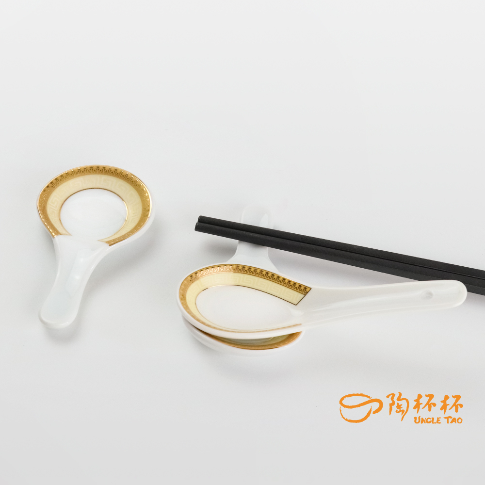 金百合 二針湯匙 AS03-13-31【陶杯杯瓷器】