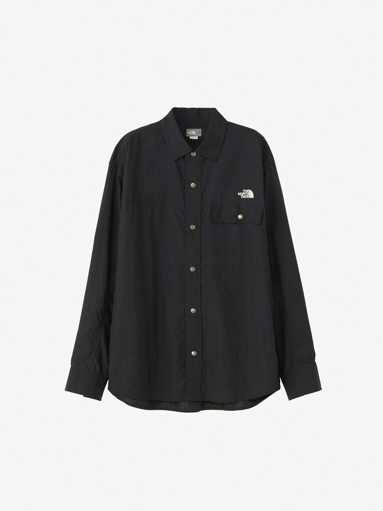 NR11961 日本THE NORTH FACE L/S NUPTSE SHIRT 拚色襯衫