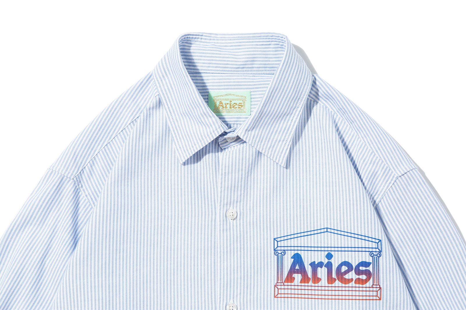 ARIES "OXFORD STRIPE SHIRT"