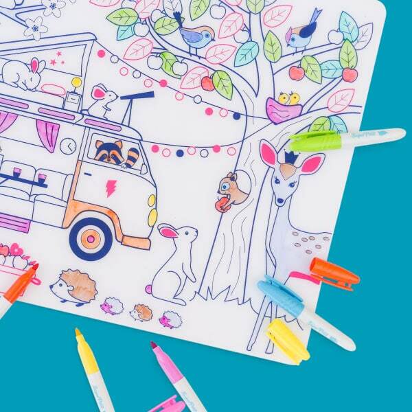 Super Petit 可洗式無毒彩色筆補充包(10色入)