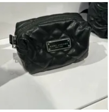 [S] MARC JACOBS M02M01RE21 LARGE COSMETIC POUCH,BLACK, 191267954561 (SMJ165)